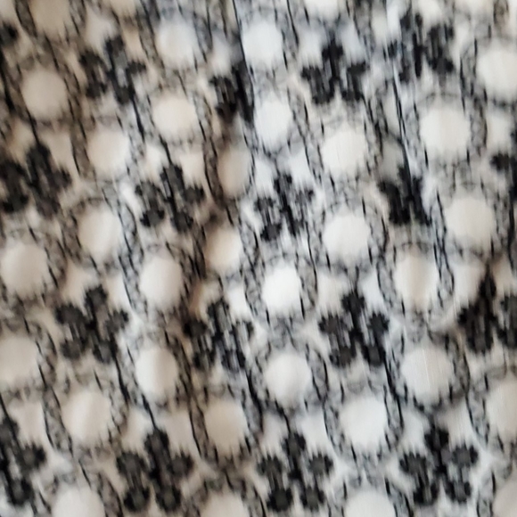 ANNE taylor LOFT black and white clutch - Picture 2 of 4